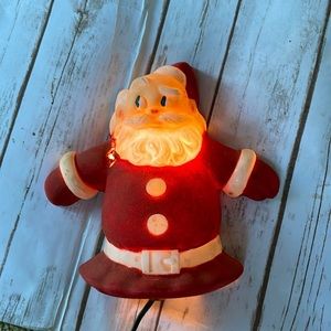 Vintage Glolite light up Santa